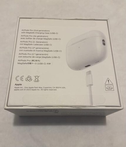 Apple AirPods Pro 2, Wireless Earbuds, Active Noise Cancellation, Hearing Aid Feature, MagSafe Charging Case (USB‑C) photo review